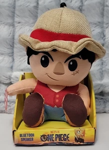 Bitty Boomers Netflix One Piece Luffy 6" Bluetooth Speaker Plush Toy Live Anime - Picture 1 of 4