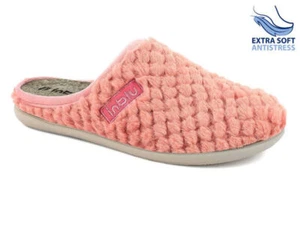 SCARPE PANTOFOLE CIABATTE DONNA INBLU GF000014 GF14 ROSA ORIGINALE AI 2023 - Picture 1 of 1