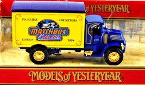 Matchbox of Yesteryear 1920 MACK AC Truck in 1998 Edition MATCHBOX Livery VGC - Picture 1 of 12