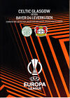 30.9.21 Celtic Glasgow - Bayer Leverkusen Scotland Germany VIP Media programme.