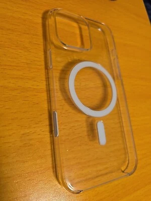 Funda transparente original Apple con Magsafe para iPhone 16 Pro Max (6,9") OEM Foto 1 de 4