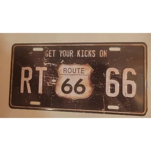 Route 66 license plate - Picture 1 of 2