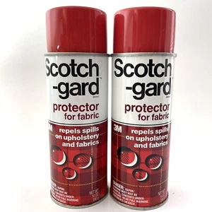 2 Scotchgard Fabric Upholstery Protector 14Oz 1987 Original Formula Discontinued - Picture 1 of 2