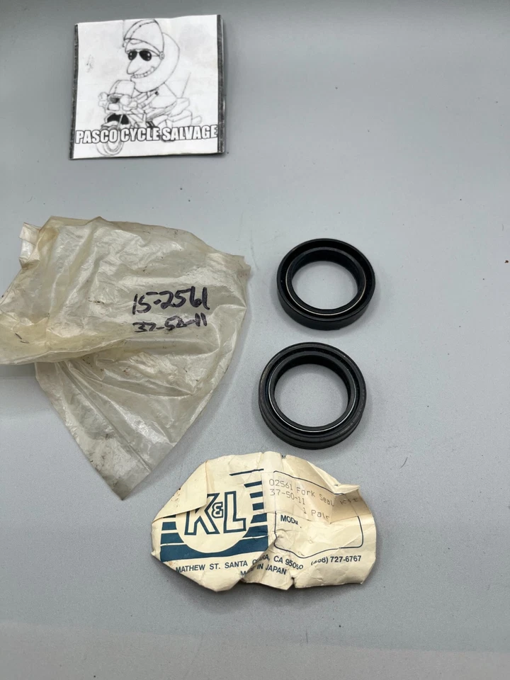 Sellos de horquilla NOS-K&L (37x50x11) se adaptan a muchos #15-2561 Foto 1 de 1