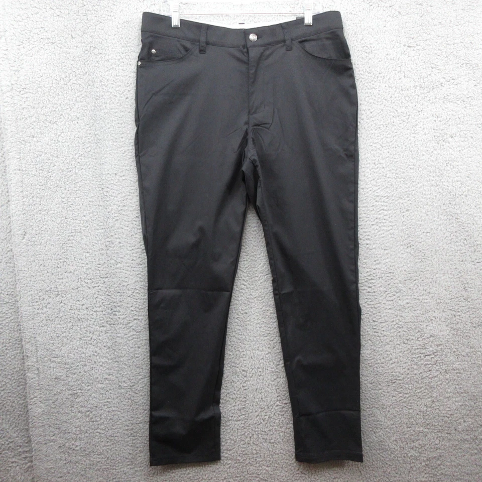 Calça Adidas Ultimate 365 Taper Performance Masculina 34x30 Preta Esportiva Ao Ar Livre - Imagem 1 de 4