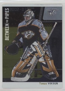 2002-03 ITG Be A Player Between the Pipes /10 Tomas Vokoun #36