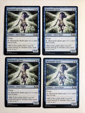 4x MTG Core set 2020 M20 Metropolis Sprite NM Magic the Gathering