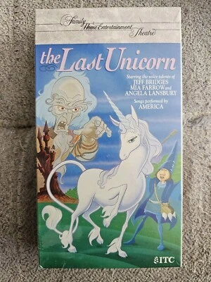 Home Entertainment The Last Unicorn (VHS, 1994) ITC Bridges, Lansbury New Sealed - Image 1 of 4