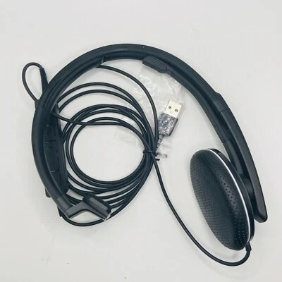 EPOS Sennheiser SC 135 USB On-Ear Monaural Headset, Black 508316 - Image 1 of 4
