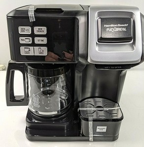 Hamilton Beach 49976 FlexBrew Trio 2-Way Single Serve Coffee Maker/Full 12c Pot