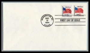 US FDC # 2881-2882 "G" Rate (32c) Old Glory none  ndd2c ssed 1994, 9N354 - Picture 1 of 1