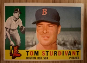 1960 Topps Baseballkarte #487 Tom Sturdivant - Bild 1 von 2