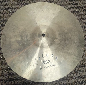 14" Saluda SSX Rock Crash Becken für Schlagzeug Drumset Drummer Drumming - Bild 1 von 7
