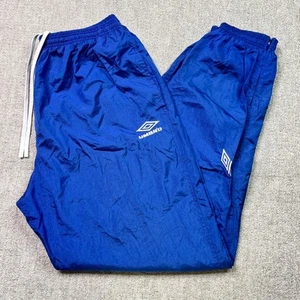 Pantalones de chándal Umbro cortavientos pantalones de chándal años 2000 forrados vintage XL - Imagen 1 de 9