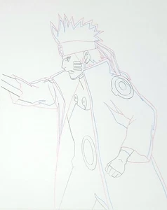 Naruto Shippuden: kcm Naruto Kcm + Six Paths Sage Mode + kcm not anime cel - Picture 1 of 3