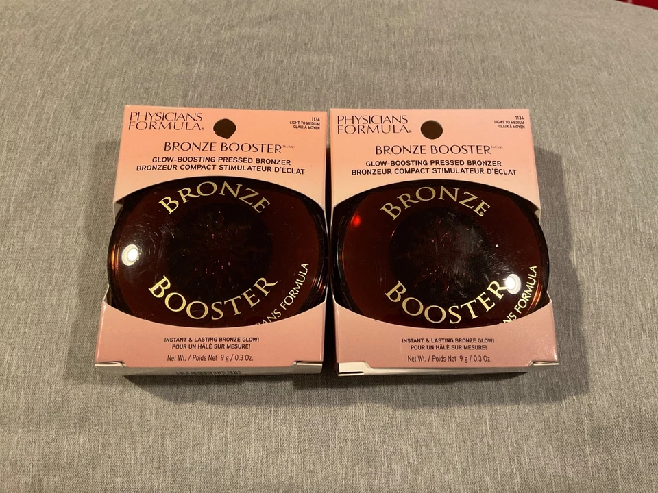 2 New Physicians Formula Bronze Booster Light to Medium 1134 Pressed Bronzer - Image 1 of 1