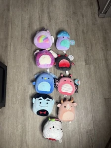 Small Squishmallows Lot Of 9 MUST TAKE ALL - Picture 1 of 3