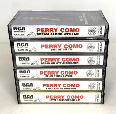 Perry Como 1980s Cassette’s Lot of 6  Foto 1 de 4