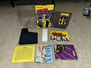 Dick Tracy (NES Nintendo) Auténtico CIB Completo con Póster Impecable Como Nuevo! - Imagen 1 de 10