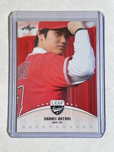 2018 Leaf Draft Baseball - Shohei Ohtani #DS-01 Rookie Card RC Angels Dodgers - Picture 1 of 2