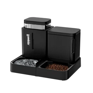 Gravity Katzenfutterautomat und Wasserspender, 2 in 1 Katzenfutterautomat mit 180... - Bild 1 von 7