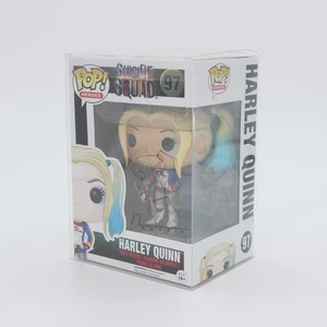Funko Pop Harley Quinn Escuadrón Suicida 97 boceto firmado Chad Hardin DC Comics - Imagen 1 de 10