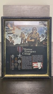 Wartime Emergency Coinage Framed The Bettmann Archive 1974 - Picture 1 of 12