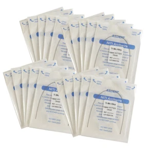 100X Dental Orthodonic Arch Wire Beta Titanium Molybdenum Alloy TMA Rectangular - Picture 1 of 16
