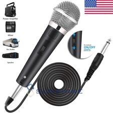 Professional Handheld Wired Dynamic Microphone Audio Cardioid Vocal Karaoke Mic