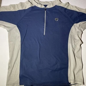 Pearl Izumi Cycling Jersey Shirt Mens Large Blue/grey Shirt Adult - Picture 1 of 5