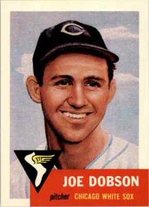 1993 TOPPS ARCHIVES - 1953 TOPPS - #5 JOE DOBSON - WHITE SOX -