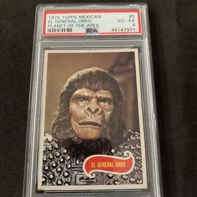 1975 Topps PSA 4 Planet Of The Apes Mexico Variant Mexican CardVery Rare - Image 1 of 3