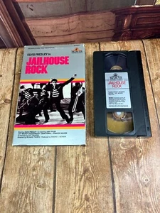 "Jailhouse Rock" *Vintage* VHS MGM/CBS Home Video Big Box Elvis Presley - Picture 1 of 4