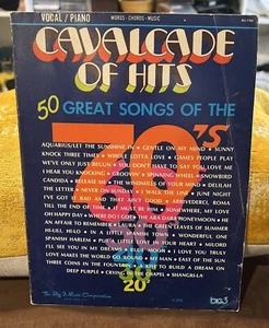 Cavalcade of Hits años 20, 30, 40, 50, 60 y 70 vocal/piano Big 3 Music Corporation - Imagen 1 de 4