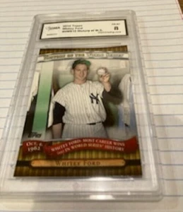 2010 Topps WhitEy Ford #HWS10 GMA 8 NEAR MINT-MT  & Bonus CARDS ALWAYS ADDED - Picture 1 of 2
