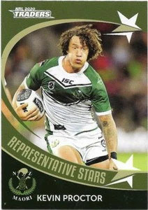 2020 Nrl Traders Representative Stars (RS54) Kevin PROCTOR Maori All Stars - Picture 1 of 1