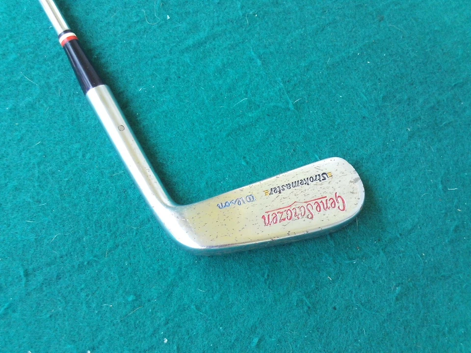 Vintage Gene Sarazen Stroke master 35" Leather Grip Putter Golf Club Mens R.H.*  - Image 1 of 4