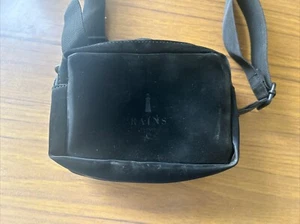 Rains Box Bag Micro Black Unisex - Picture 1 of 19