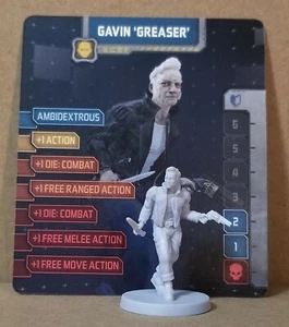 Zombicide: Invader GAVIN ‘GREASER’ Kickstarter Exclusive Mini & Card - Picture 1 of 1