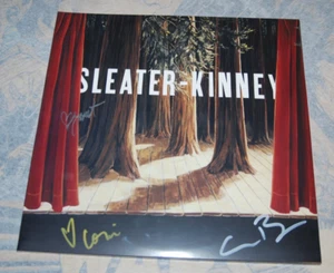 Sleater Kinney SIGNED Woods Vinyl 2 LP New AUTOGRAPHED Official Album Record - Bild 1 von 2