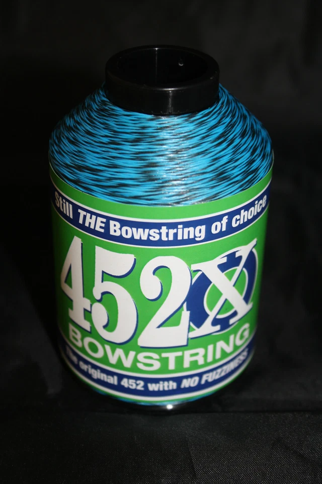 BCY 452X Bowstring Material 1/4lb Electric Blue & Black Speckled  Bow String  - Image 1 of 1