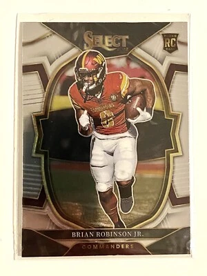 Brian Robinson Jr 2022 Panini Select Football Concourse Rookie Card #78 - Image 1 of 2