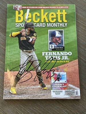 Fernando Tatis Jr Signed Beckett Magazine Auto COA - Image 1 of 3