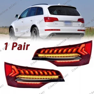 Pour Audi Q7 2010-2015 Feux Arrière FULL LED Dynamique Remplacer Feu Arrière LH&RH - Photo 1 sur 13