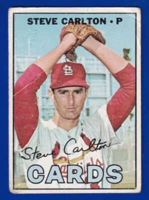 史蒂夫·卡尔顿红雀 1967 年 TOPPS #146 好 — 第 1/2 张图片