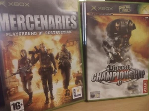 Original Xbox Games Lot Mercenaries True Crime Rainbow Six 3 Unreal Championship - Picture 1 of 4