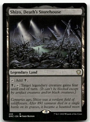 Shizo, Death's Storehouse #233 (NM) Dominaria United DMC Magic MTG - Image 1 of 2