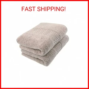 Cleanbear 100 % Baumwolle Handtücher, stark saugfähig, 2er-Pack, 13 x 28 Zoll (khaki - Bild 1 von 1