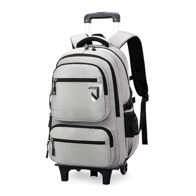 Mochila con ruedas para niños Bolsa de libros para niños con ruedas Equipaje para niños con ruedas Elemental... Foto 1 de 4