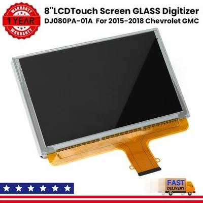 REPLACEMENT Radio Touch-Screen GLASS Digitizer For 2015-18 Chevrolet GMC MYLINK - Image 1 of 4